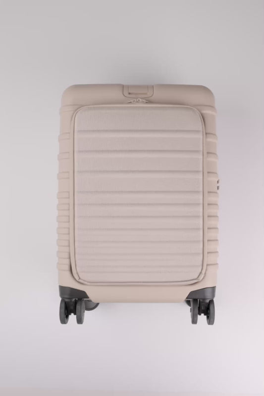 The Front Pocket Carry-On in Beige