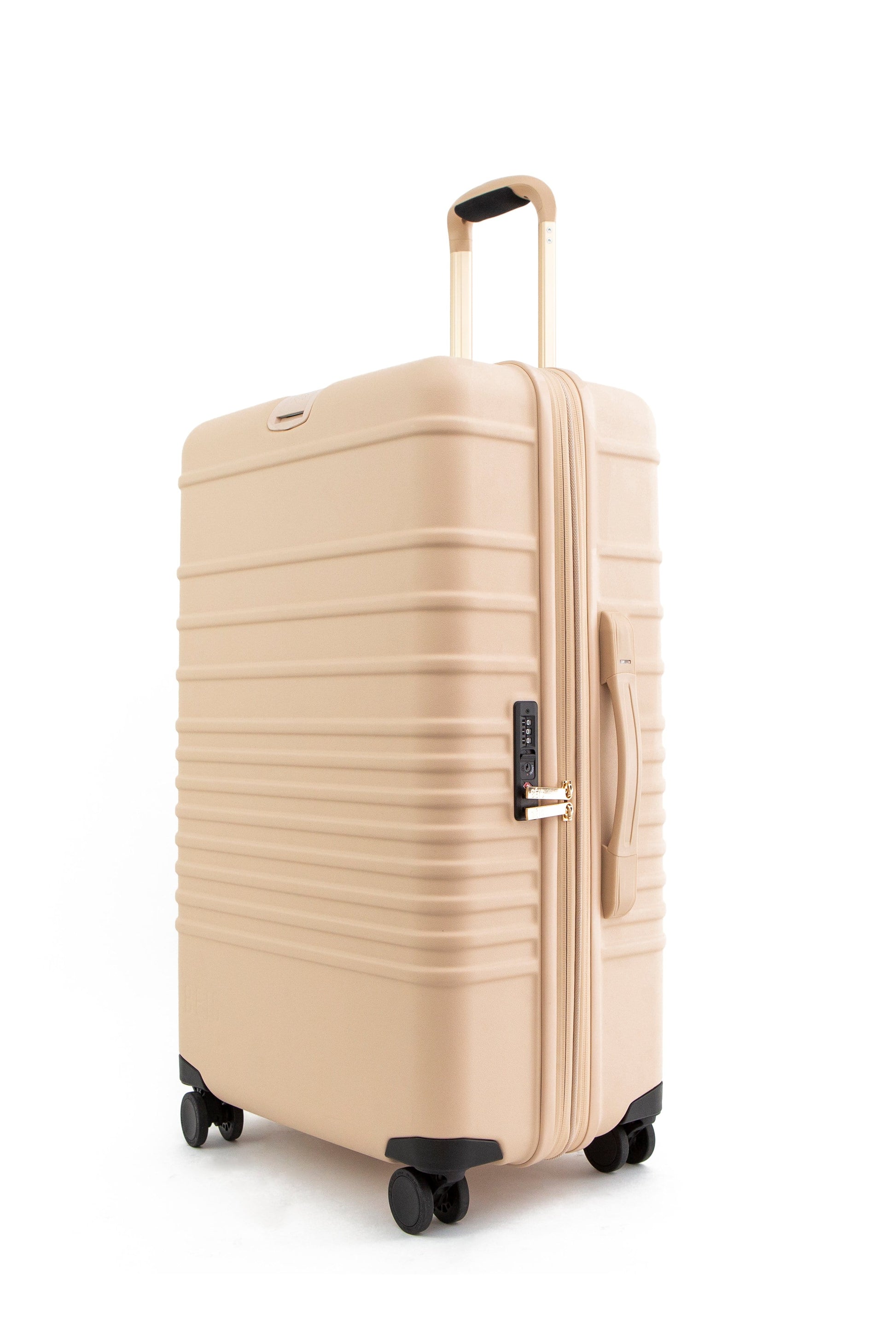 29" Large Check-In Roller Beige Side