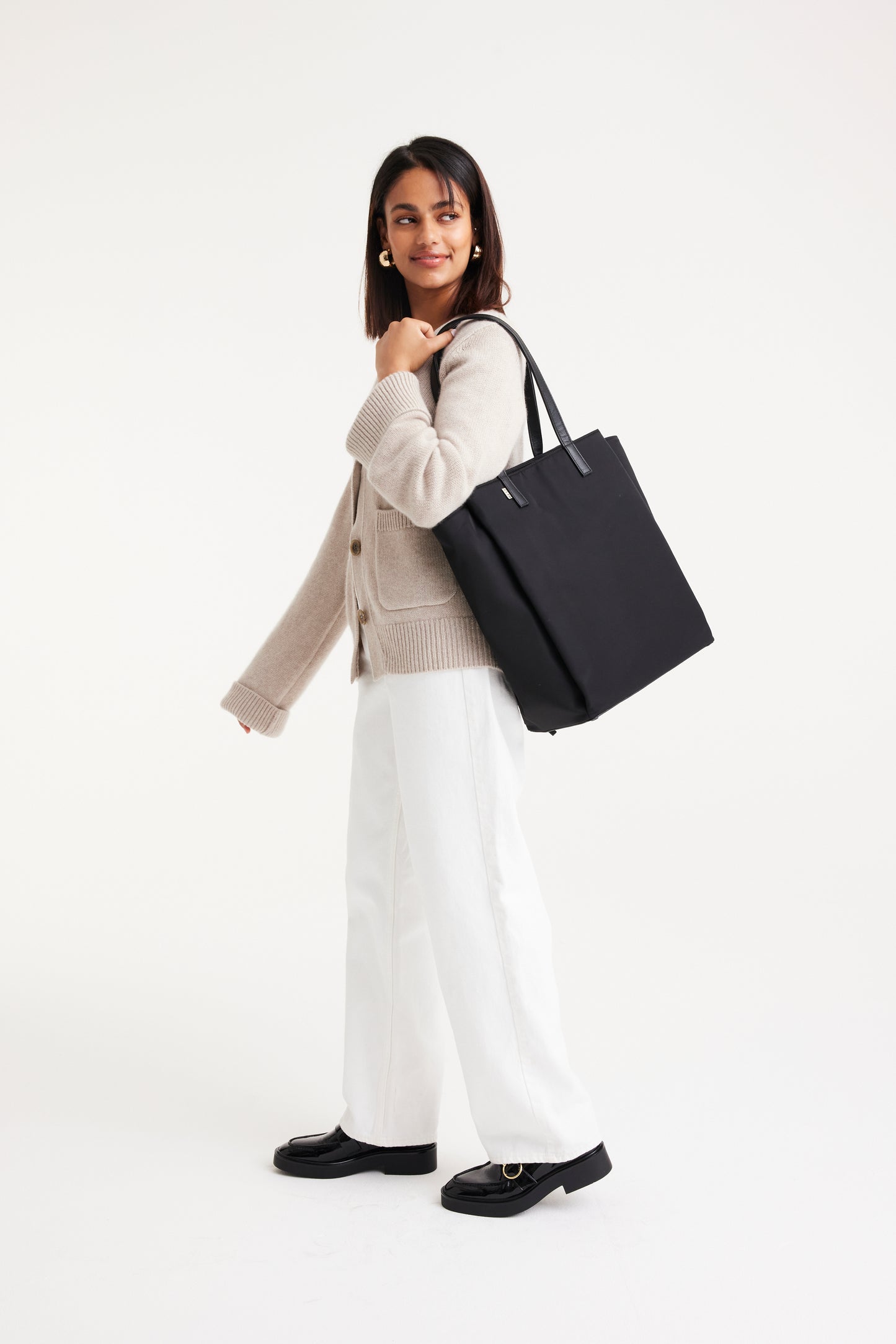 The Commuter Tote in Black