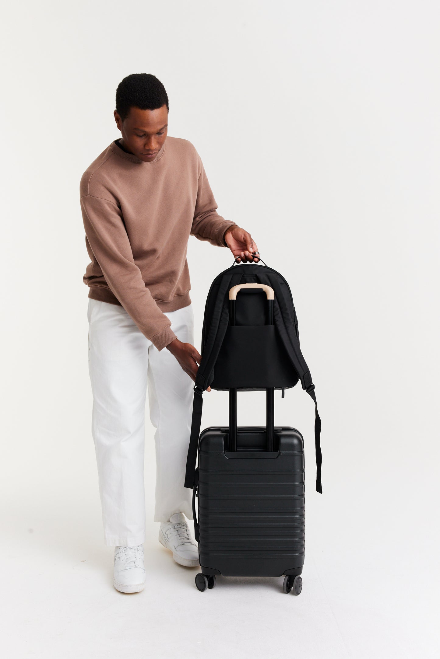 The Commuter Backpack in Black