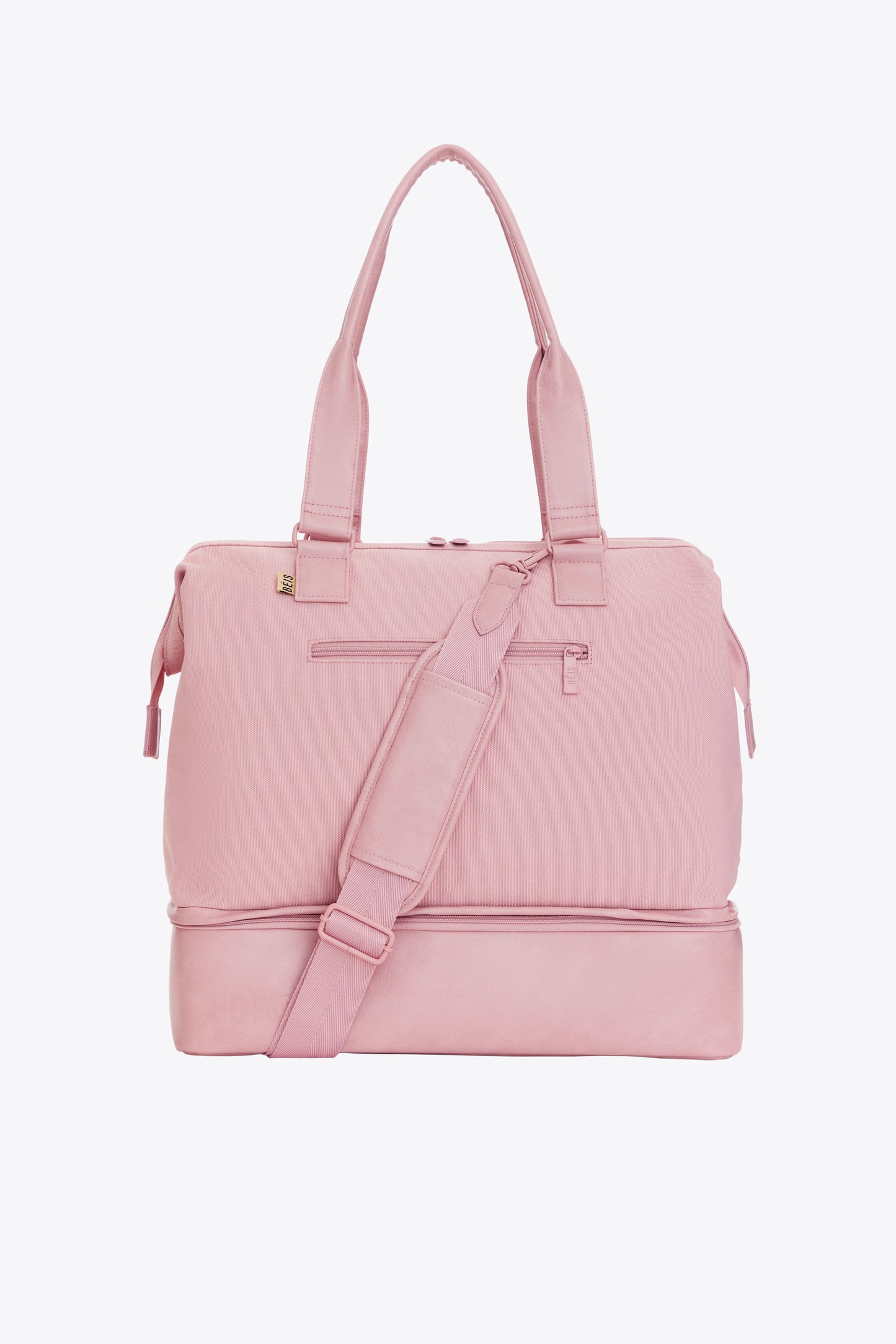 The Convertible Mini Weekender in Atlas Pink