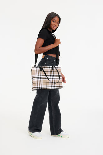 The Work Tote on model