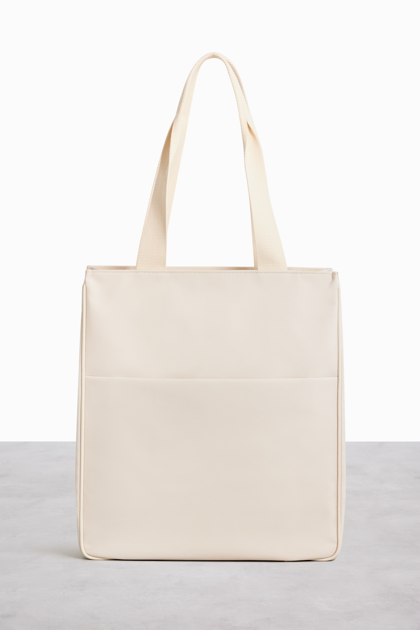 The North To South Tote in Beige