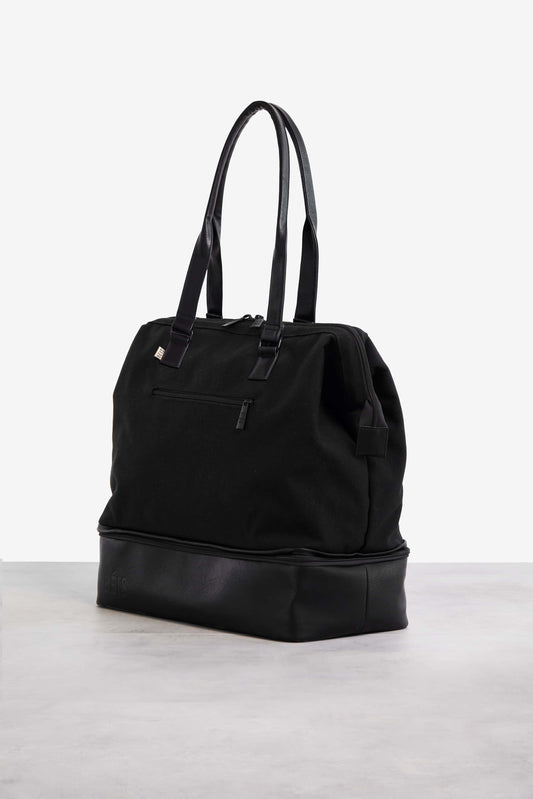 The Convertible Mini Weekender in Black