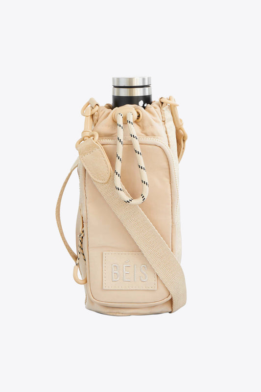 The Water Bottle Sling in Beige