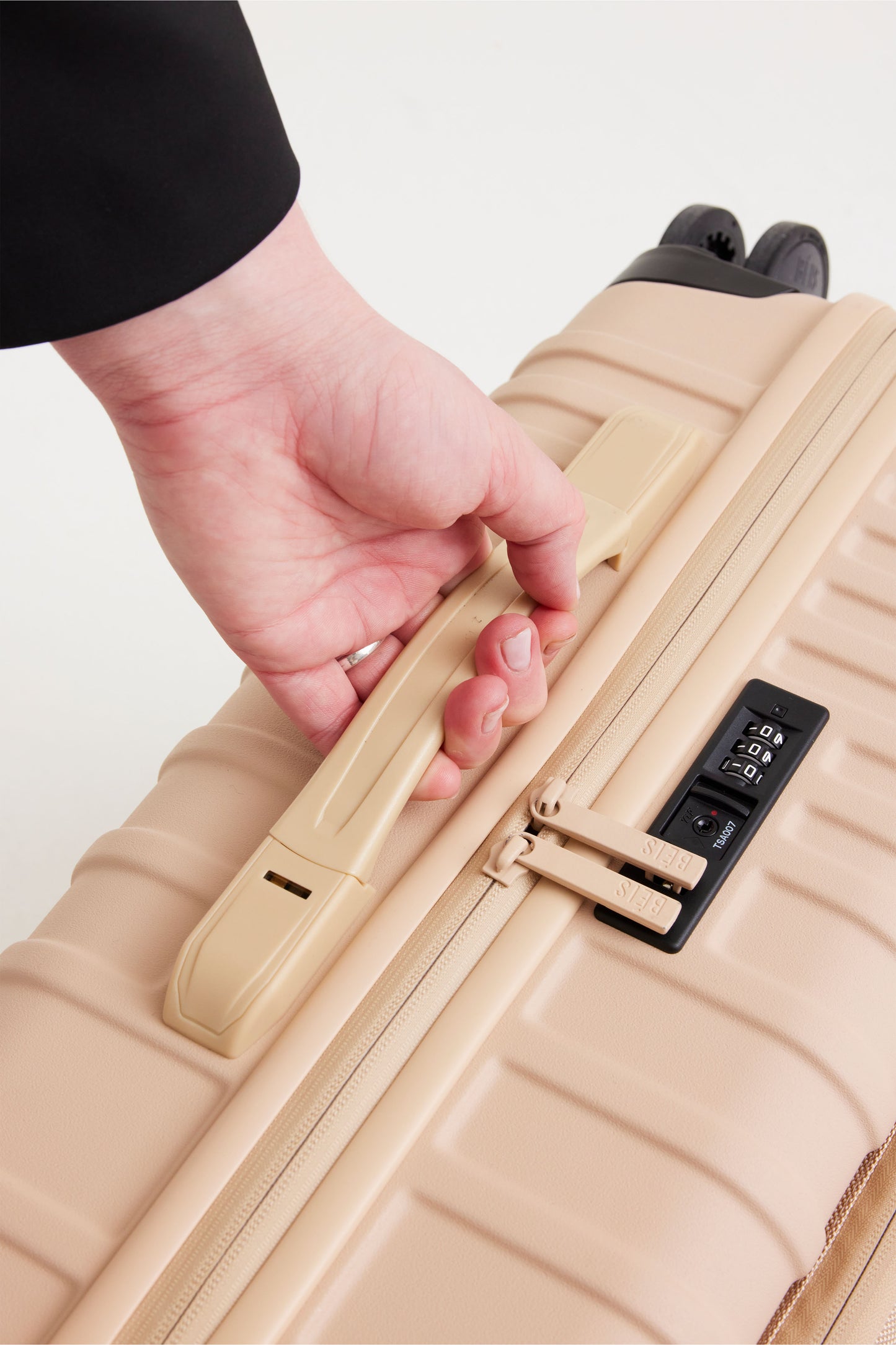 The Front Pocket Carry-On in Beige