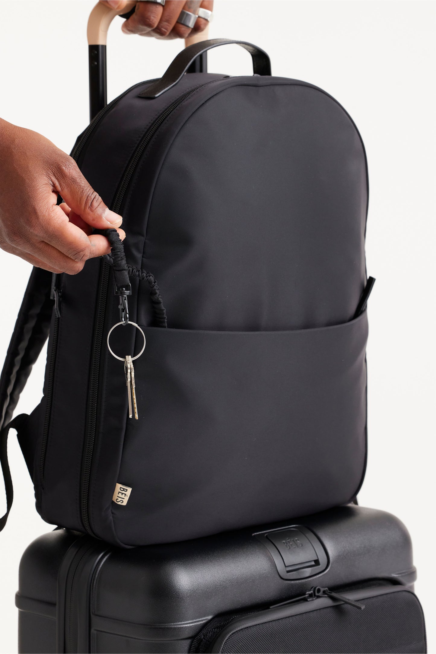 The Commuter Backpack in Black